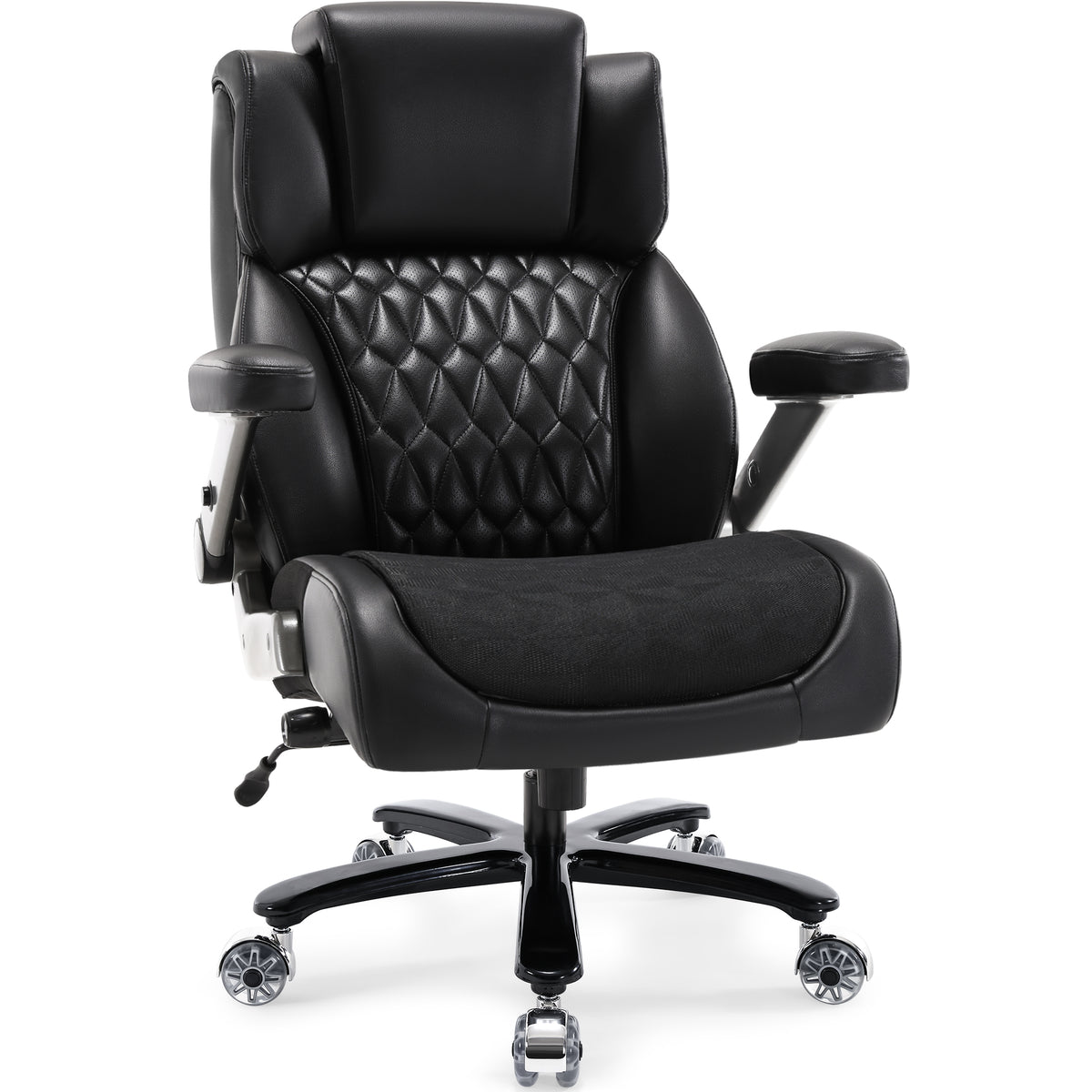 Big and Tall Leather Office Chair Pro L11