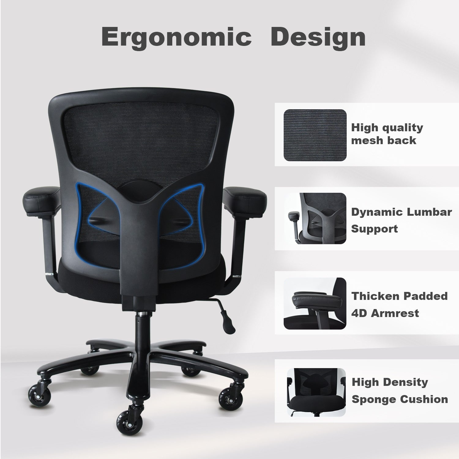 Heavy Duty Office Chair B3