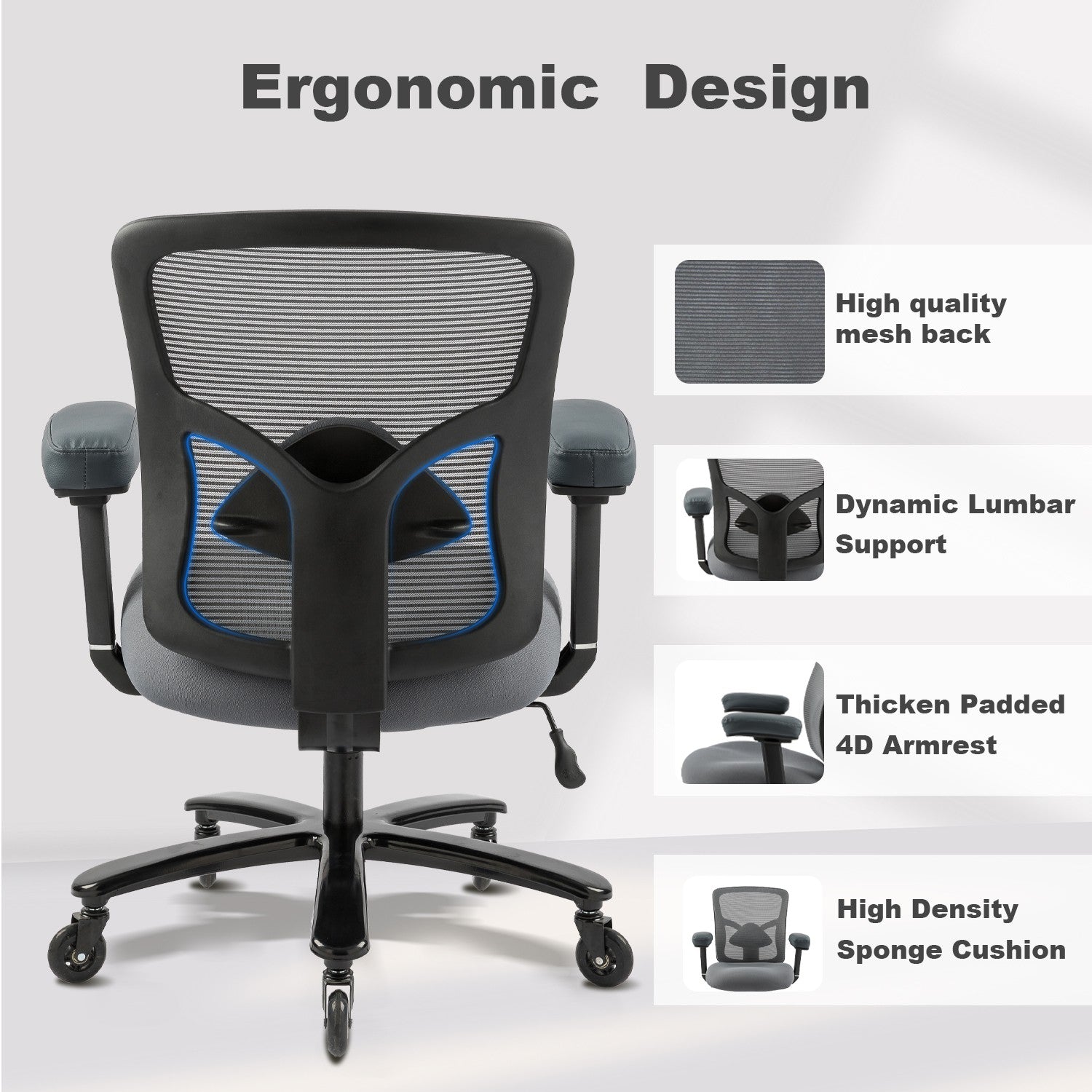 Heavy Duty Office Chair B3