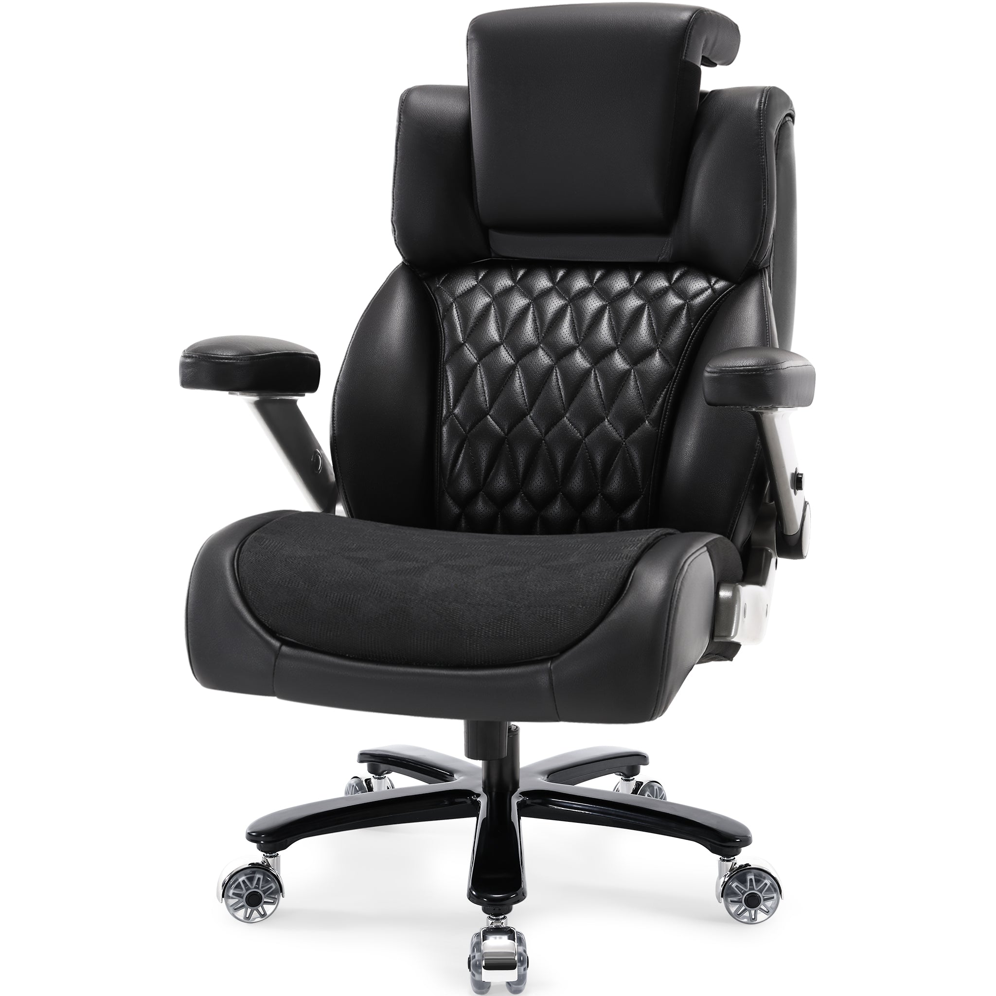 Big and Tall Leather Office Chair Pro L11