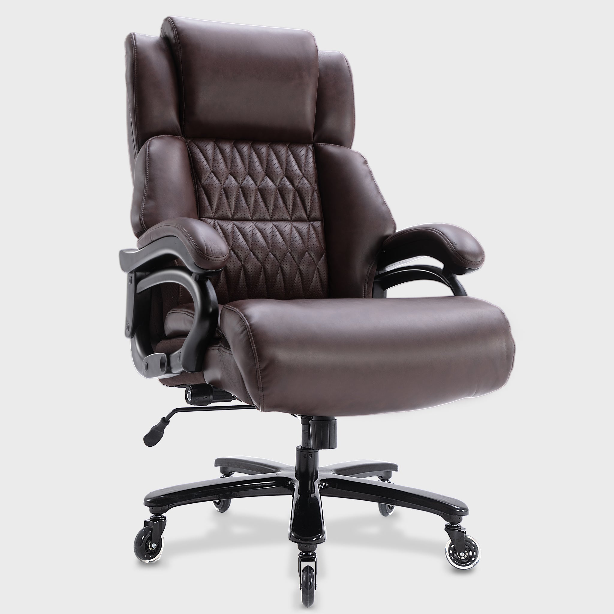 Big and Tall Leather Office Chair Pro L1-D