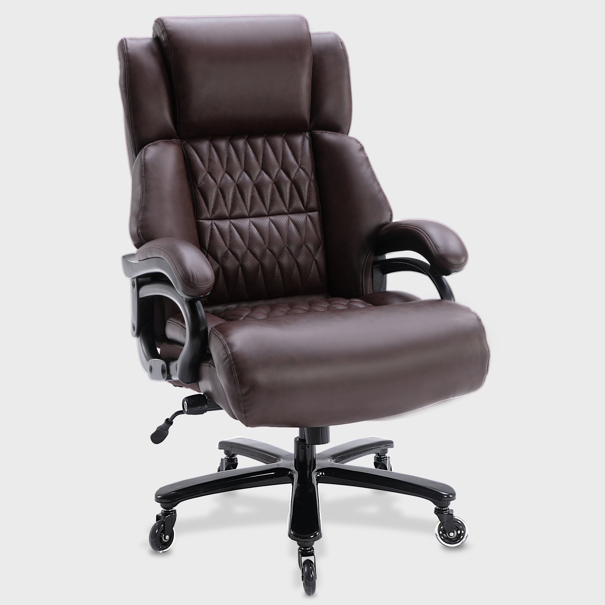 Big and Tall Leather Office Chair Pro L1-D